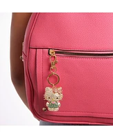 Hello Kitty Sanrio Bling 3D Keychain - Crystal-Studded Charm for Bag