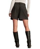 Lucky Brand Women's Tailored Pleated Shorts