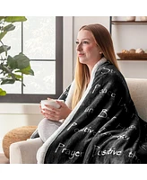 Chanasya Premium Sympathy Warm Hugs Gift Throw Blanket - Cancer Chemo Survivor Get Well Caring Gifts