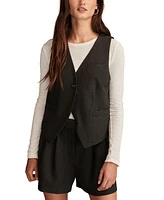 Lucky Brand Women's One-Button Sleeveless Vest