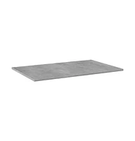 vidaXL Bookshelf Boards 4 pcs Concrete Gray 31.5"x19.7"x0.6" Engineered Wood