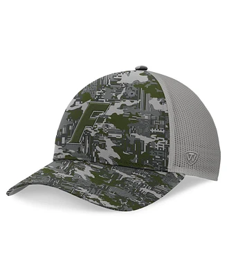 Top of the World Men's Gray Florida Gators Oht Military Appreciation Pledge Trucker Camo Adjustable Hat