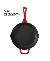 Crock-Pot Inch Enamel Cast Iron Skillet