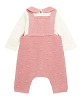 Guess Baby Girl Long Sleeve Bodysuit and Romper Set