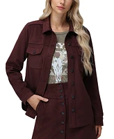 Frye Women's Faux Suede Shacket