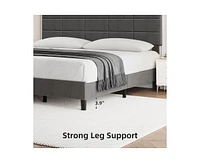 gaomon King Bed Frame with Headboard