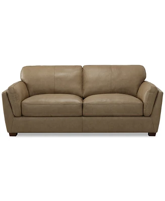 Korder Leather Sofa, Created for Macy's