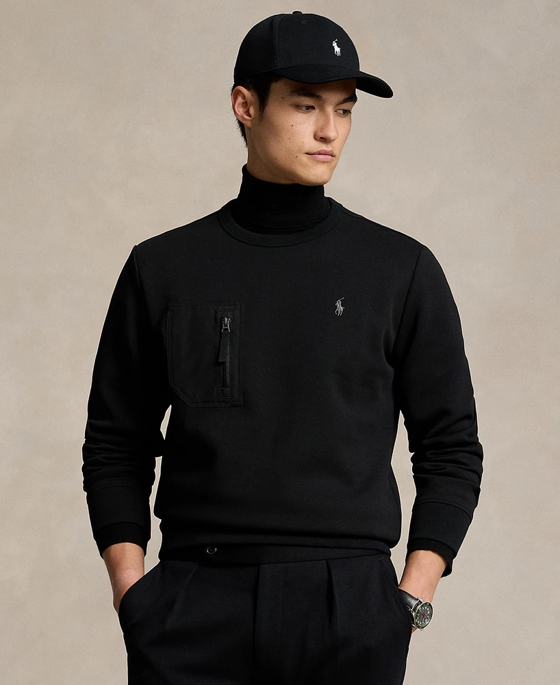 Polo Ralph Lauren Men's Double-Knit Pocket Sweatshirt