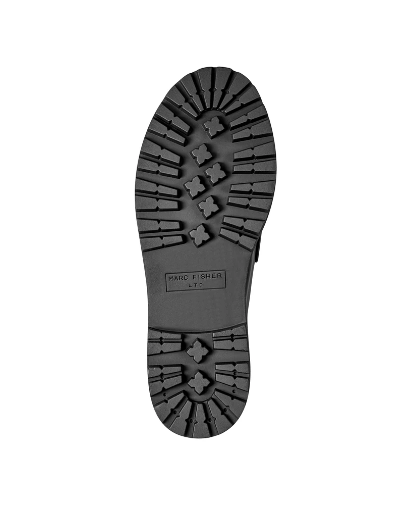 Marc Fisher Ltd Women's Ozzie Slip-On Lug-Sole Casual Loafers
