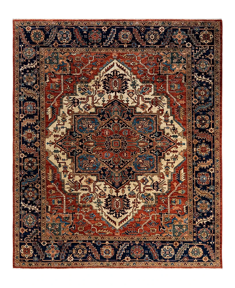 Adorn Hand Woven Rugs Serapi M1993 8'4"x9'9" Area Rug