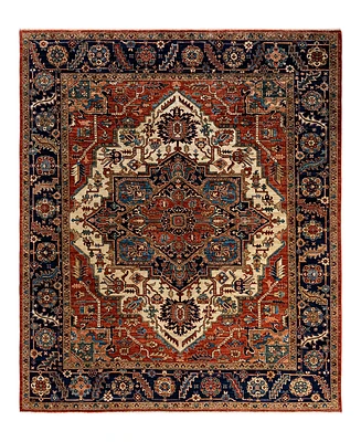 Adorn Hand Woven Rugs Serapi M1993 8'4"x9'9" Area Rug