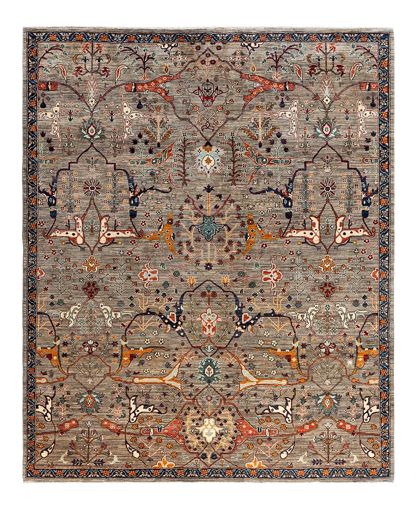 Adorn Hand Woven Rugs Serapi M1993 8'2"x9'8" Area Rug