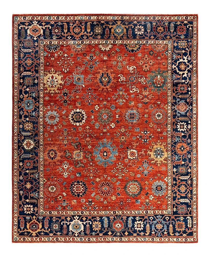 Adorn Hand Woven Rugs Serapi M1993 8'1"x9'11" Area Rug