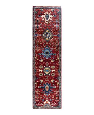 Adorn Hand Woven Rugs Serapi M1993 2'8"x9'9" Runner Area Rug