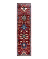 Adorn Hand Woven Rugs Serapi M1993 2'8"x9'9" Runner Area Rug