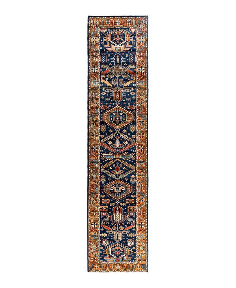 Adorn Hand Woven Rugs Serapi M1993 2'10"x12' Runner Area Rug