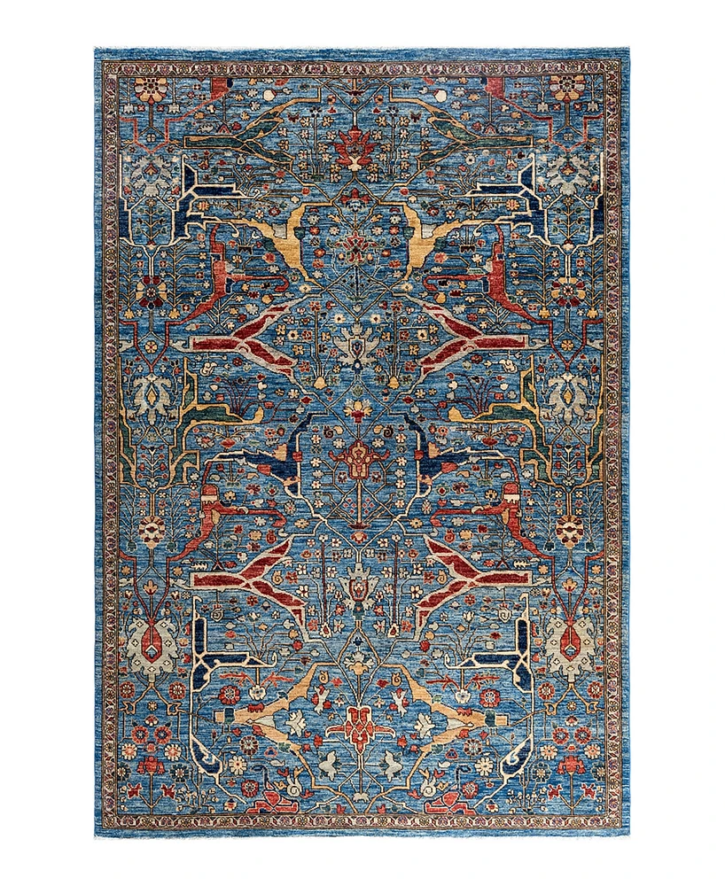 Adorn Hand Woven Rugs Serapi M1993 5'11"x8'9" Area Rug