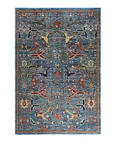 Adorn Hand Woven Rugs Serapi M1993 5'11"x8'9" Area Rug