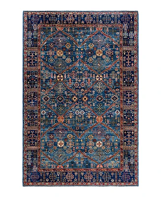 Adorn Hand Woven Rugs Serapi M1993 5'3"x7'11" Area Rug