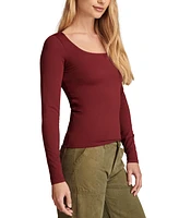 Lucky Brand Women's Contour Long-Sleeve Top