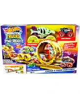 Hot Wheels Monster Trucks Race and Chase Challenge Playset - Multi