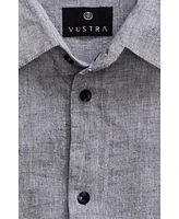 Vustra Men's Linen Short Sleeve Shirt