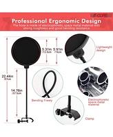 5 Core Podcast Microphone Bundle Usb Condenser Pc Mic Recording Studio Equipment Gaming Streaming