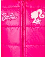 Barbie Girls Zip Up Puffer Jacket to (4 - 14-16)