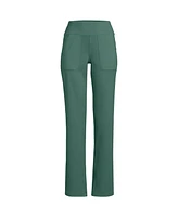 Lands' End Women's Active Hi Impact High Rise Straight Leg Pants