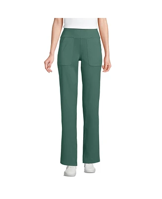 Lands' End Women's Active Hi Impact High Rise Straight Leg Pants