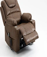 Streamdale Furniture Electric Reclining Lift Chair for Seniors (180 Flat)