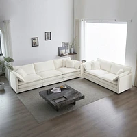 Streamdale Furniture Luxurious Chenille Sofa Set for Living Room