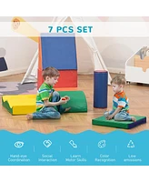 Streamdale Furniture Soft Play Blocks: Kids' Climb and Learn Gym