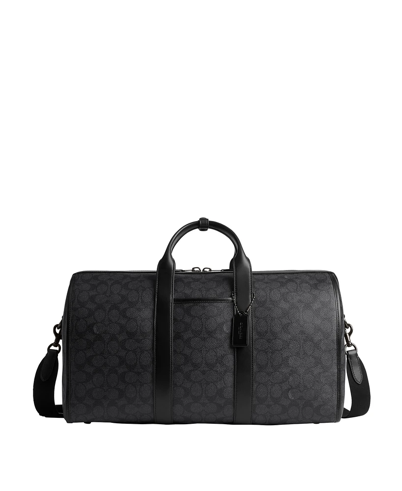 Coach Gotham 45 In Signature Canvas Duffle Bag