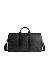 Coach Gotham 45 In Signature Canvas Duffle Bag