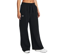 Under Armour Women's Rival Fleece Wide Leg Sweatpants