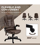 Streamdale Furniture 6 Point Vibrating Massage Office Chair with Heat