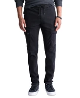 Buffalo David Bitton Men's Slim-Fit Tapered Cargo Pants