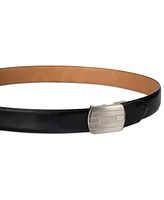 Club Room Men's Plaque Buckle Belt, Created for Macy's