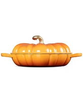 Le Creuset Enameled Cast Iron Signature Pumpkin Braiser, 2.75 qt.