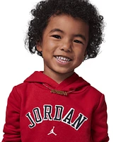 Jordan Toddler Boys Arched Fleece Pullover Hoodie and Pants 2-Piece Set