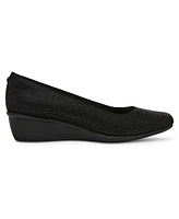 Anne Klein Women's Wisher Embellished Wedge Pumps
