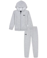 Under Armour Toddler & Little Boys Rival 2-Pc. Full-Zip Hoodie Joggers Set