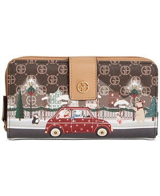 Giani Bernini Bears on Ice All in One Wallet, Created for Macy's