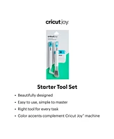 cricut Joy Machine Rainbow Vinyl, Joy Starter Tool Set, and Transfer Tape Bundle