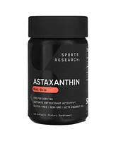 Sports Research Astaxanthin with Coconut Oil, 6 mg, Dietary Supplement, 120 Softgels