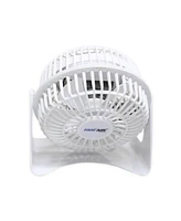 FanFair 4 Inch Personal Desk Fan, Purple