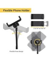 Yescom 10" Folded Selfie Led Ring Light Portable Dimmable for Makeup Livestream YouTube