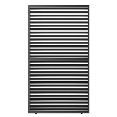 Streamdale Furniture Aluminum Louver Grille for Pergolas (1/3 Coverage, 13FT)