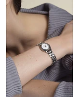 Rosefield Gemme Women's Silver Tone Stainless Steel Bracelet Watch 27.5mm